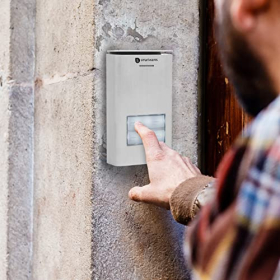 Smartwares DIC-21122 Intercom – EU Plug, White, Door Intercom System