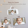 Teble Babyphone mit Kamera, 5,5" HD Display, Nachtsicht & Audio