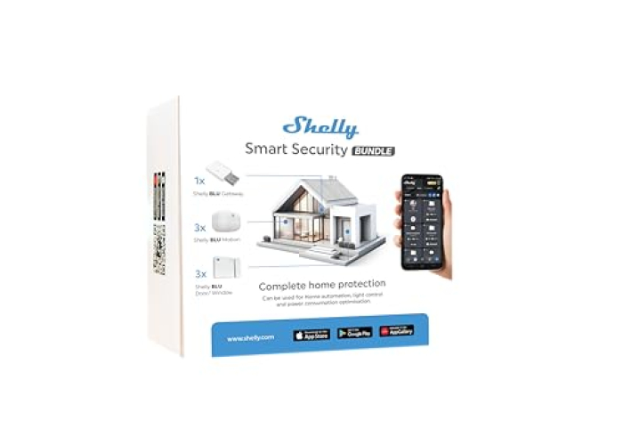 Shelly - Paquete de seguridad inteligente Shelly - Paquete de seguridad inteligente