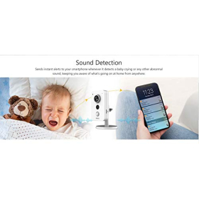 Imou Dahua Cube 4MP Wi-Fi камера з виявленням PIR, двостороннім аудіо та сигналізацією (IPC-K42P)