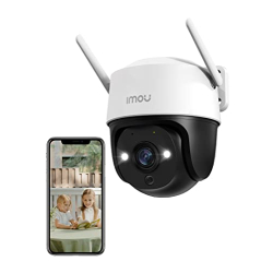Imou 5MP WiFi Outdoor Camera with Smart Tracking, 3K Color Night Vision, 360°