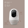 Nooie 360-градусная Wi-Fi радионяня с HD-камерой 1080P, ночным видением и отслеживанием AI, совместимость с Alexa