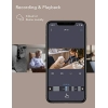 Nooie 360-градусная Wi-Fi радионяня с HD-камерой 1080P, ночным видением и отслеживанием AI, совместимость с Alexa