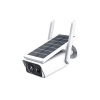 Cámara solar WiFi DRIWEI ABQ-Q1 de 2 MP con detector de movimiento