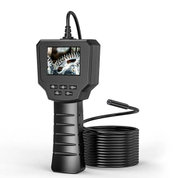 Cámara endoscópica portátil IPS de 2,4", cámara de inspección Explorer, endoscopio IP67 de 8 mm, tubo de inspección de 1 m