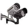 Cámara de vigilancia ficticia Maclean IR9000 con LED intermitente