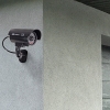 Cámara de vigilancia ficticia Maclean IR9000 con LED intermitente
