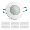 SEBSON infrared motion detector for indoor use – 8 m, 360°, programmable