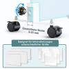 ISTOYO universal feet (2 pieces) for infrared heaters up to 3 cm - compatible with many models