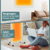 ISTOYO universal feet (2 pieces) for infrared heaters up to 3 cm - compatible with many models