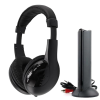 QJIRZB Kopfhörer für TV Hi-Res 5 in 1 Wireless Headset Kabellose Kopfhörer