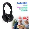 QJIRZB Kopfhörer für TV Hi-Res 5 in 1 Wireless Headset Kabellose Kopfhörer