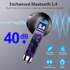 Auriculares Bluetooth, auriculares intraaurales, inalámbricos Bluetooth 5.4