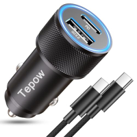 Zigarettenanzünder USB C Autoladegerät 60W