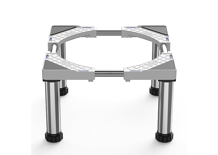 DEWEL Adjustable Base for Refrigerator & Dishwasher, White DEWEL Adjustable Base for Refrigerator & Dishwasher, White