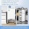 DEWEL Adjustable Base for Refrigerator & Dishwasher, White
