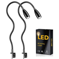 FIFILARY 2 x LED reading lamps, bedside lamps, wall lights