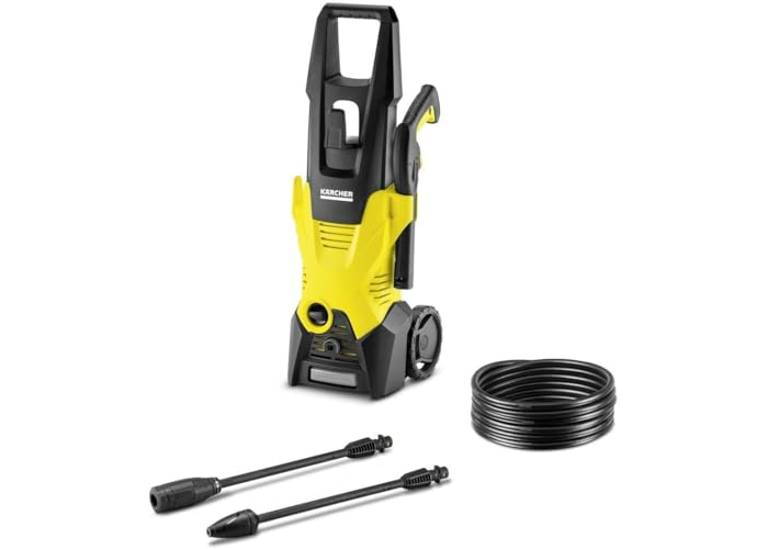 Kärcher K 3 high-pressure cleaner, 120 bar, 380 l/h, incl. turbo nozzle Kärcher K 3 high-pressure cleaner, 120 bar, 380 l/h, incl. turbo nozzle