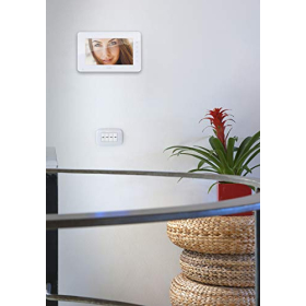 Vimar K40912 Additional display with capacitive keypad 7 inch LCD for surface-mounted video intercom systems