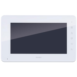 Vimar K42912 7" LCD Additional Monitor for Video Door Intercom System with Touch Buttons