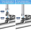 Kisimixer thermostatic shower mixer made of brass with scald protection, chrome