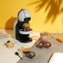 Капсульная кофемашина Krups Nescafé Dolce Gusto Mini Me S с давлением 15 бар, емкостью 0,8 л, горячие или холодные напитки, эко-режим, Play&Select, термоблок, 35 видов кофе, антрацитовый серый