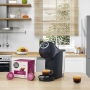 Капсульна кавова машина Krups Nescafé Dolce Gusto Mini Me S, тиск 15 бар, об'єм 0,8 л, гарячі та холодні напої, еко режим, Play&Select, термоблок, 35 видів кави, сірий антрацит