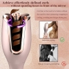 BUJIYI Automatic Curling Iron, Large Curls, With 4 Adjustable Temperatures, Fast Heating, Long-lasting Hairstyle, Rose Gold