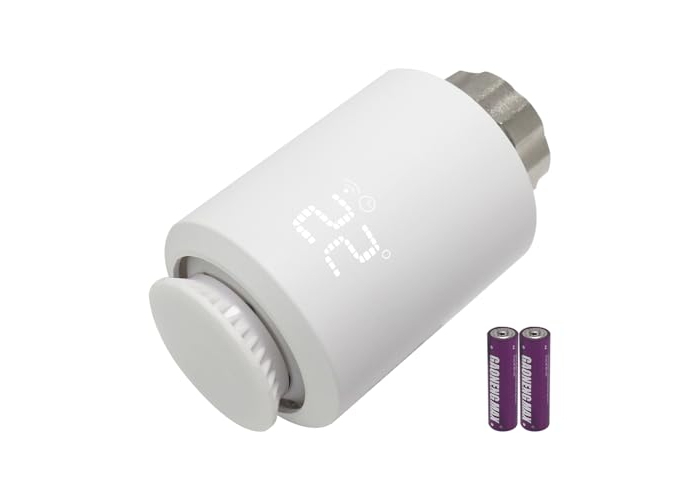 Умный термостат для радиатора KETOTEK Zigbee, программируемый, управляемый через приложение, совместимый с Alexa Умный термостат для радиатора KETOTEK Zigbee, программируемый, управляемый через приложение, совместимый с Alexa