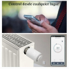 KETOTEK Zigbee Smart Heizkörperthermostat, programmierbar, App-Steuerung, kompatibel mit Alexa