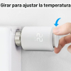 KETOTEK Zigbee Smart Heizkörperthermostat, programmierbar, App-Steuerung, kompatibel mit Alexa