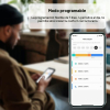 KETOTEK Zigbee Smart Heizkörperthermostat, programmierbar, App-Steuerung, kompatibel mit Alexa