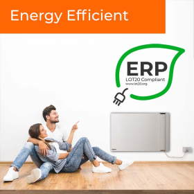 Radialight Klima Dual Therm – Електричний радіатор, настінний, плоский, 1500 Вт, з таймером та термостатом
