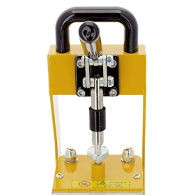 Qnubu Press Kompact 2.0 - Manuelle Rosin Presse 600kg, 6x12cm Platte