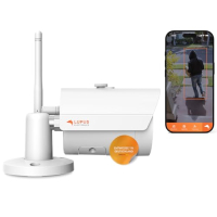 Lupus LE202 WiFi Outdoor Camera, Night Vision, Metal, App