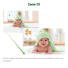 LeapFrog LF2423 Baby Monitor with Bedside Camera, 2.8" IPS, Night Vision