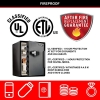 Master Lock LFW205TWC XXL high-security safe with digital combination, fire, explosion and water protection and alarm