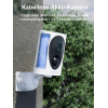 virtavo 2K surveillance camera, outdoor, rechargeable battery, WiFi HD wireless camera, night vision, WiFi, indoor