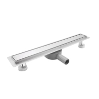 SaniteModar Duschrinne 120cm, 360° Siphon & Filter, 2-in-1 Paneele