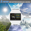 Funkwetterstation LFF, Innenbereich mit Sensoren, Farbdisplay