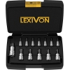 Juego de puntas Torx TR Lexivon, acero S2, 13 piezas, T8-T60