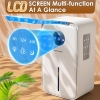 Deshumidificador eléctrico, 1000 ml/24 h, apagado automático, 7 colores