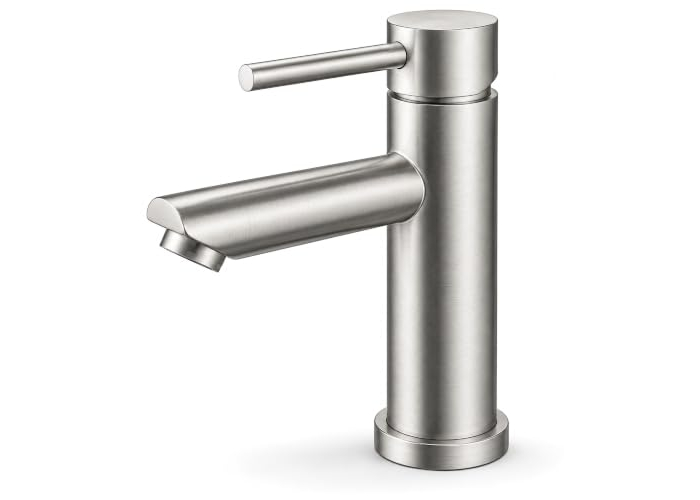 Ibergrif M11103 Waschtischarmatur aus gebürstetem Edelstahl Ibergrif M11103 Waschtischarmatur aus gebürstetem Edelstahl