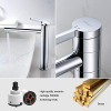 Ibergrif M11299 Luna, tall kitchen tap with swivel spout, single lever
