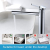 Ibergrif M11299 Luna, tall kitchen tap with swivel spout, single lever