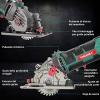 HYCHIKA Sega Circolare, 500W Mini Seghe Circolare 4500rpm