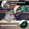 HYCHIKA Sega Circolare, 500W Mini Seghe Circolare 4500rpm