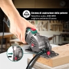 HYCHIKA Sega Circolare, 500W Mini Seghe Circolare 4500rpm