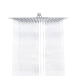 Rociador de ducha de acero inoxidable Ibergrip, ducha de lluvia