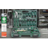 Mannesmann 87-piece tool set in a case, green, 1 piece